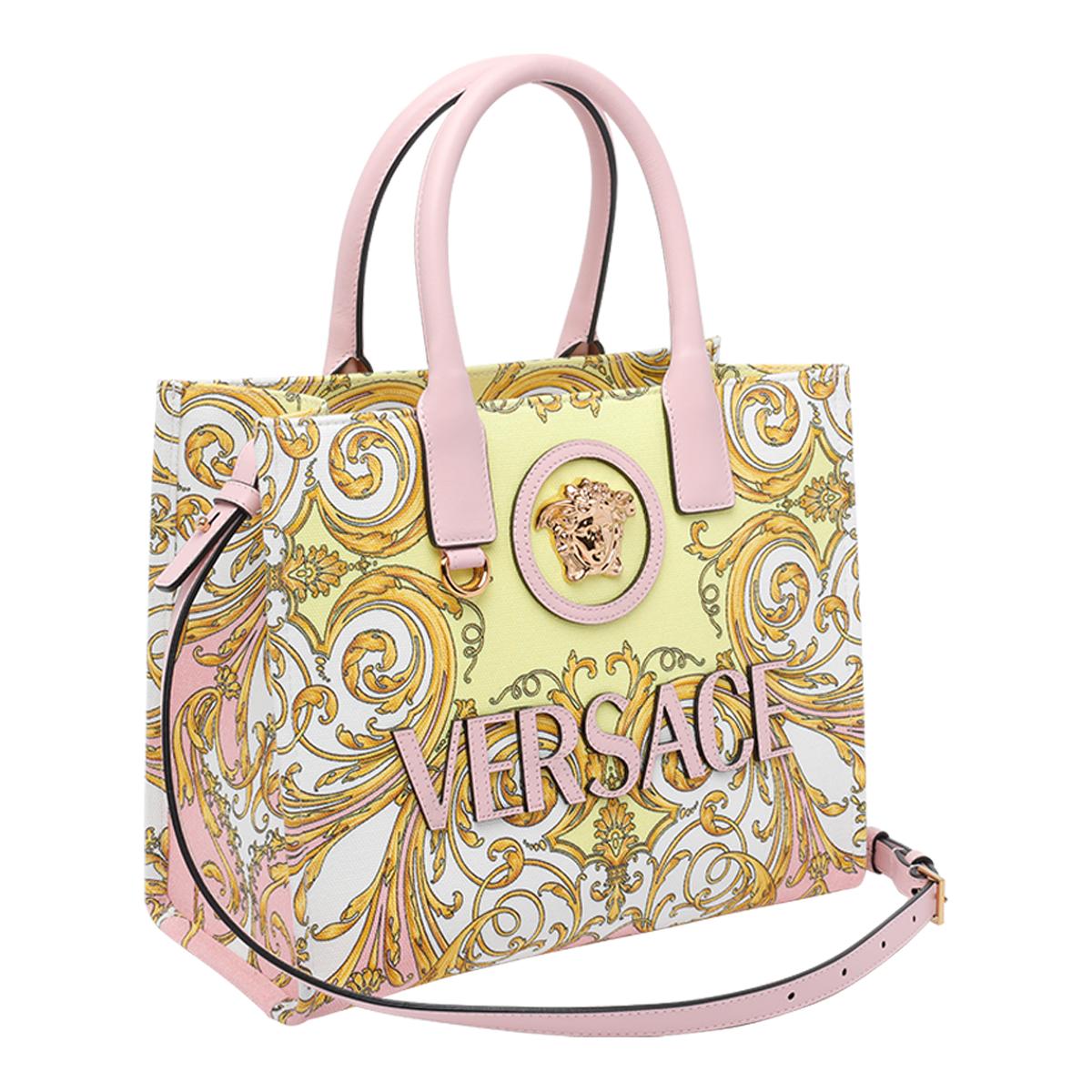 versace bags pink cotton - women