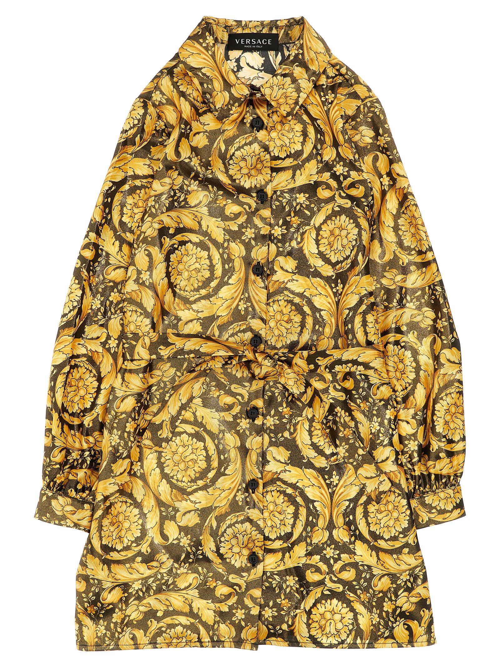 versace barocco dress