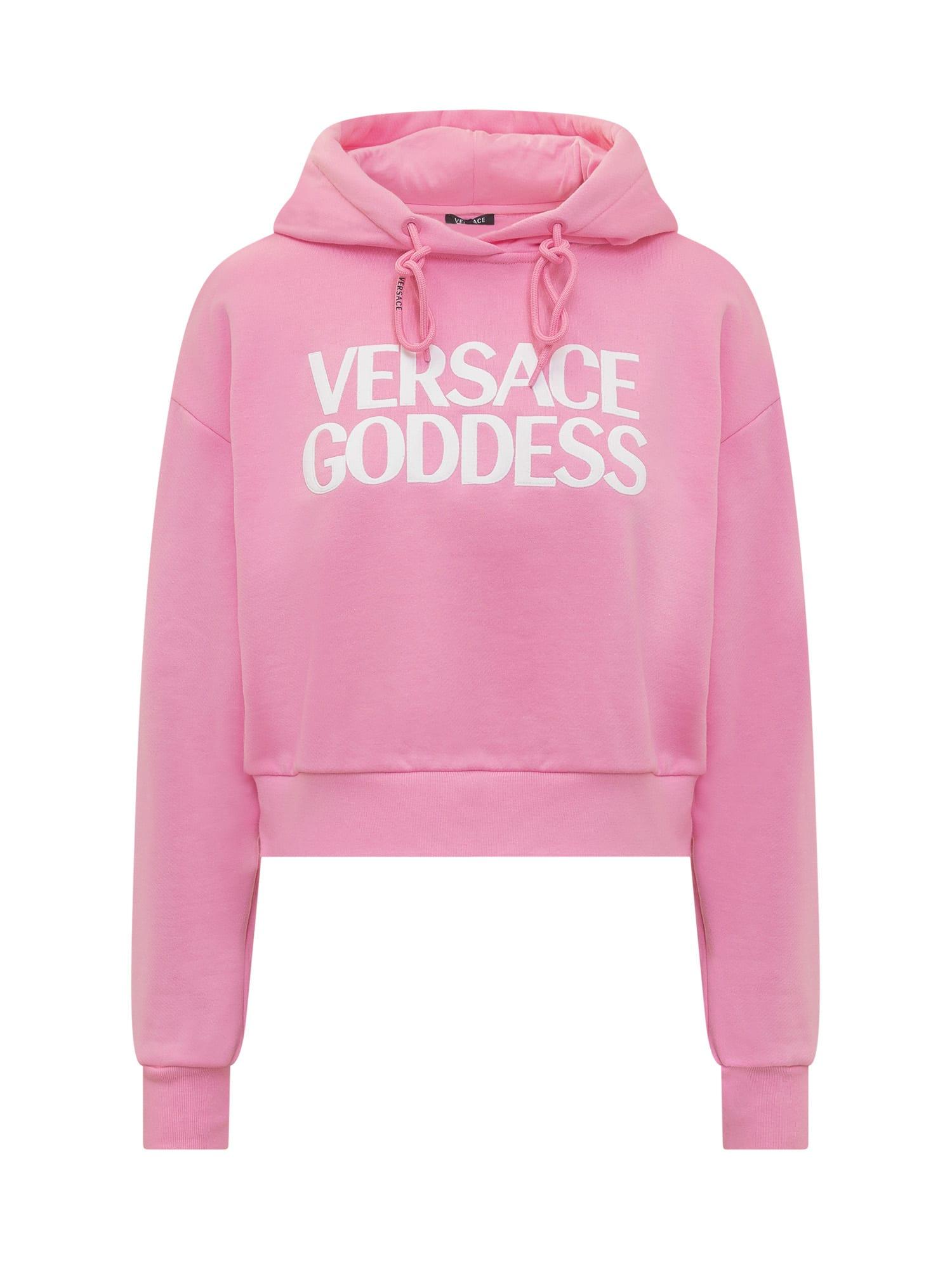 versace cropped sweatshirt