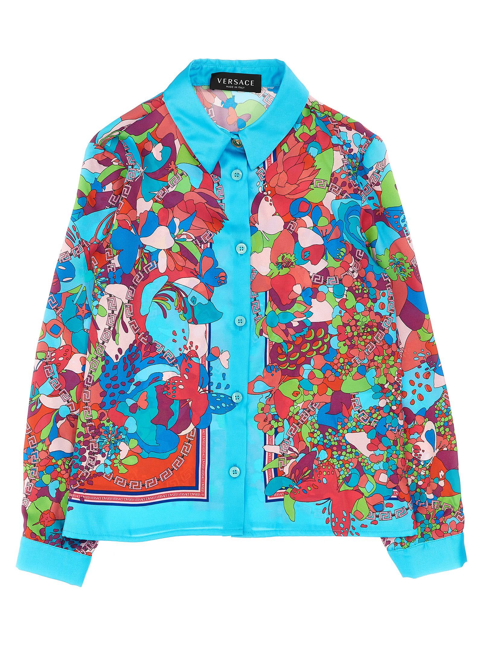 versace floral shirt