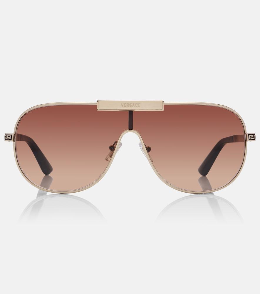 versace greca flow shield sunglasses