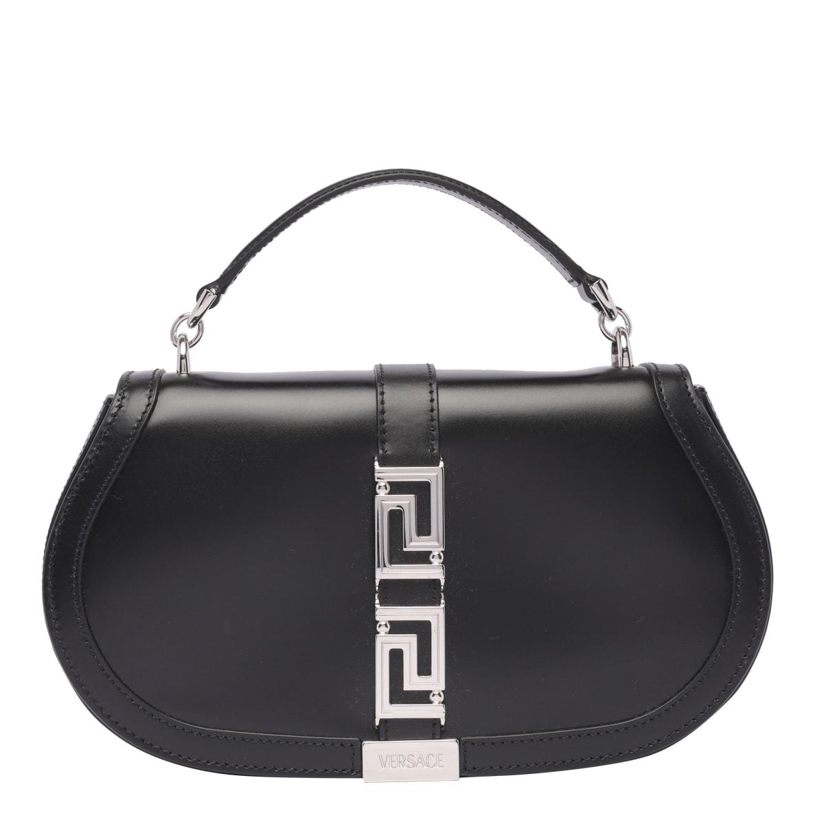 versace greca goddess leather crossbody bag
