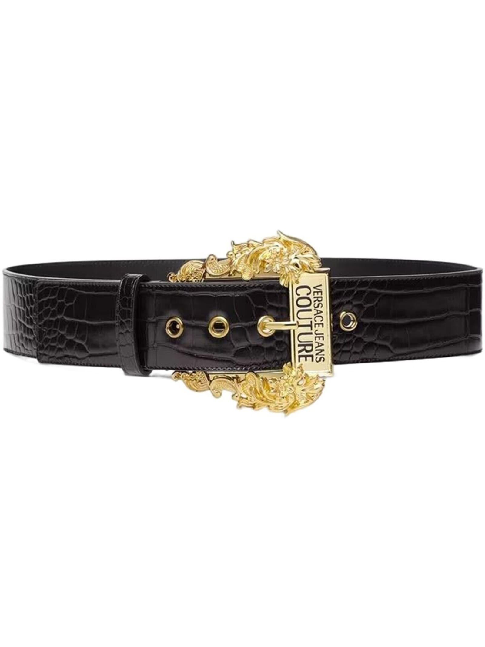 versace jeans couture belt