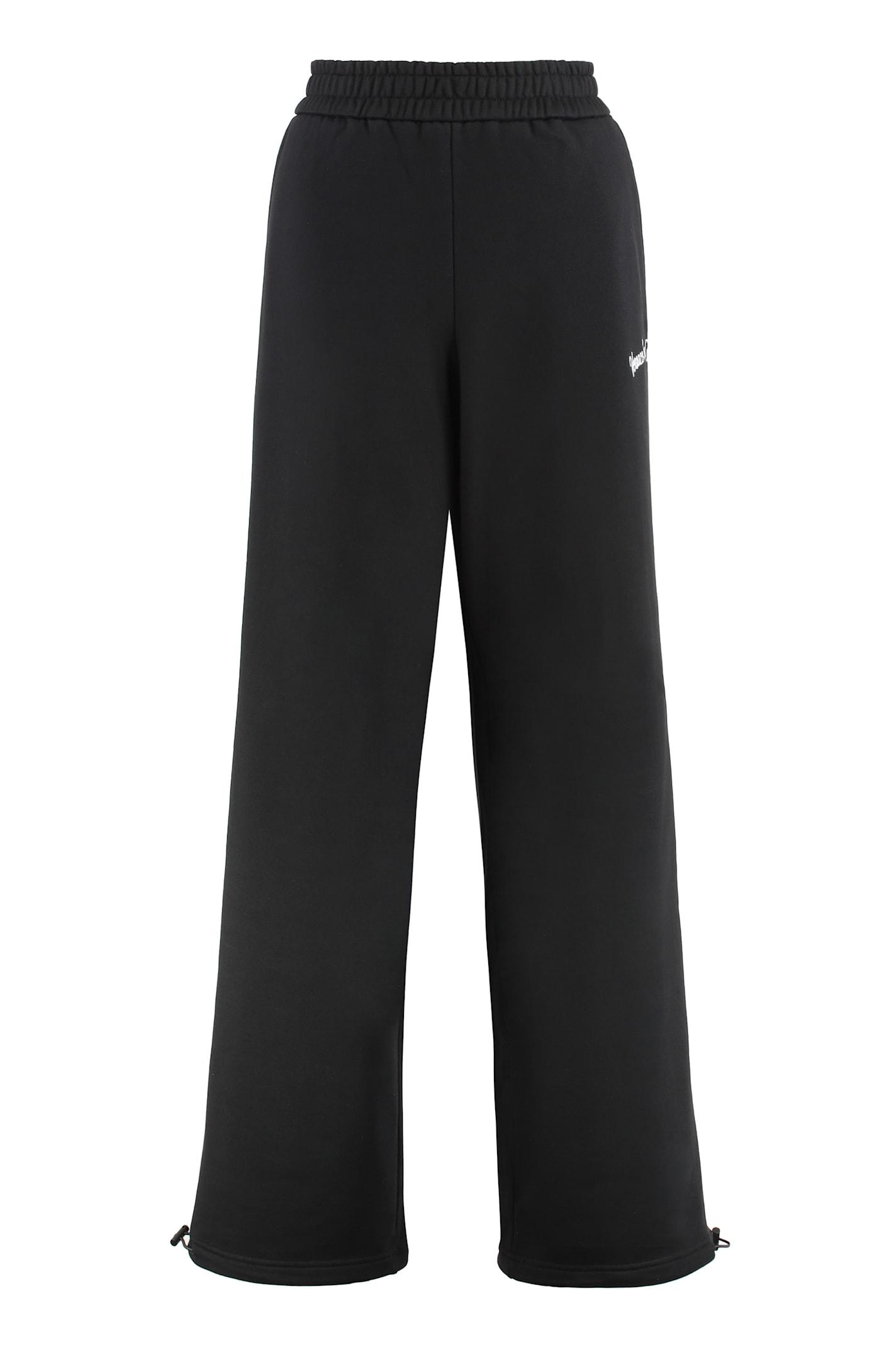 versace jeans couture cotton track-pants