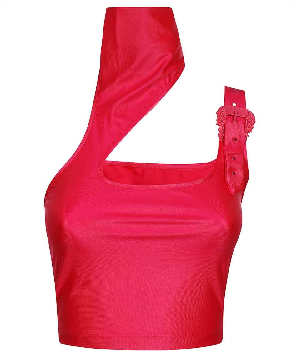 versace jeans couture crop-top