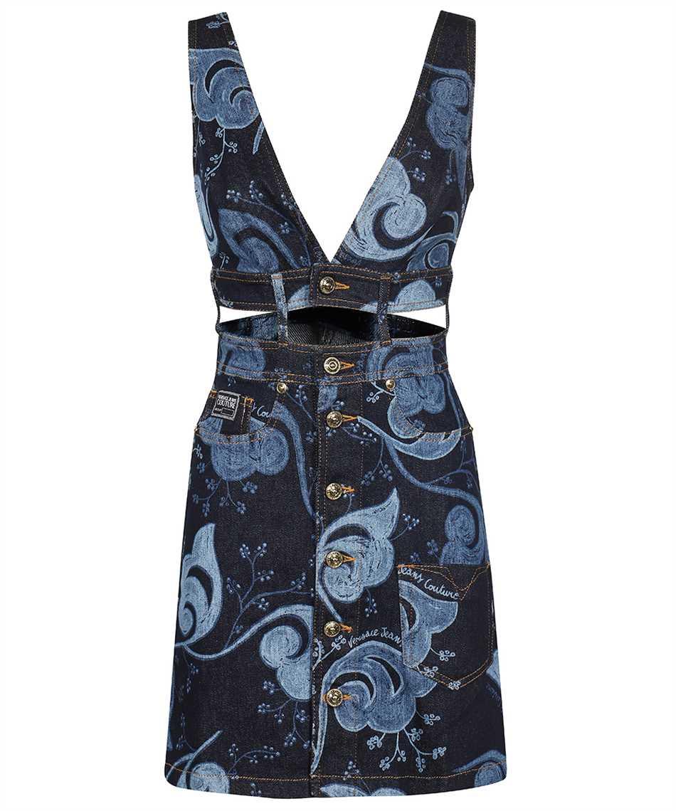 versace jeans couture denim dress