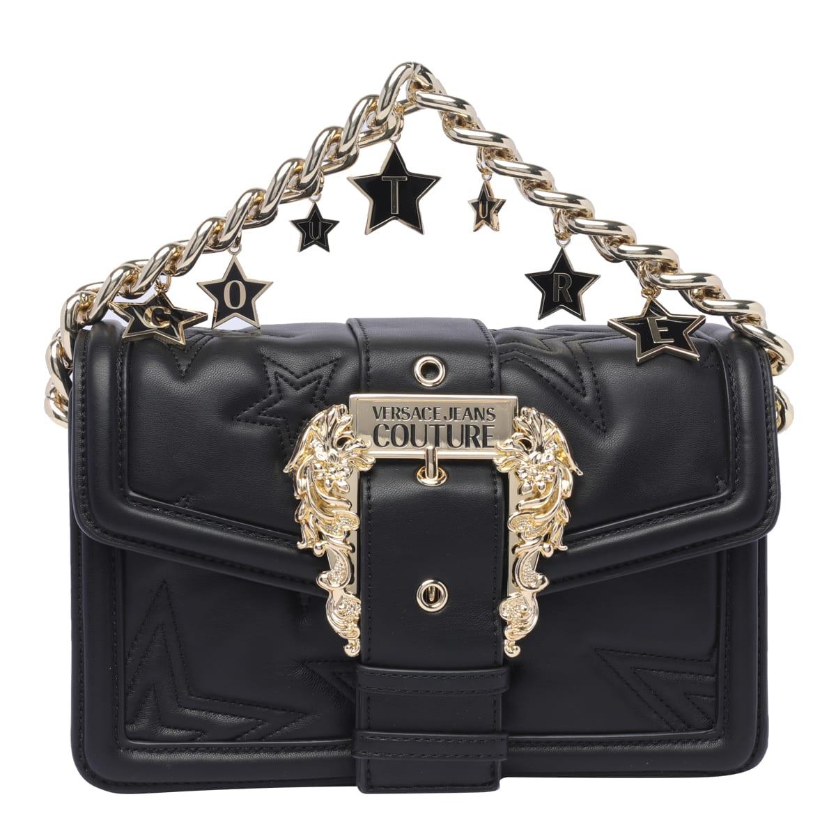 versace jeans couture drew baroque crossbody bag