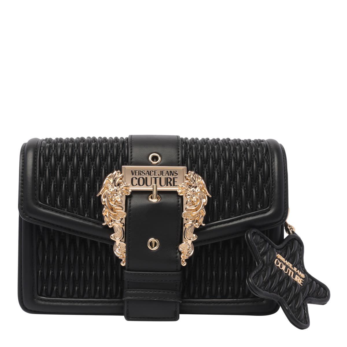 versace jeans couture drew baroque crossbody bag