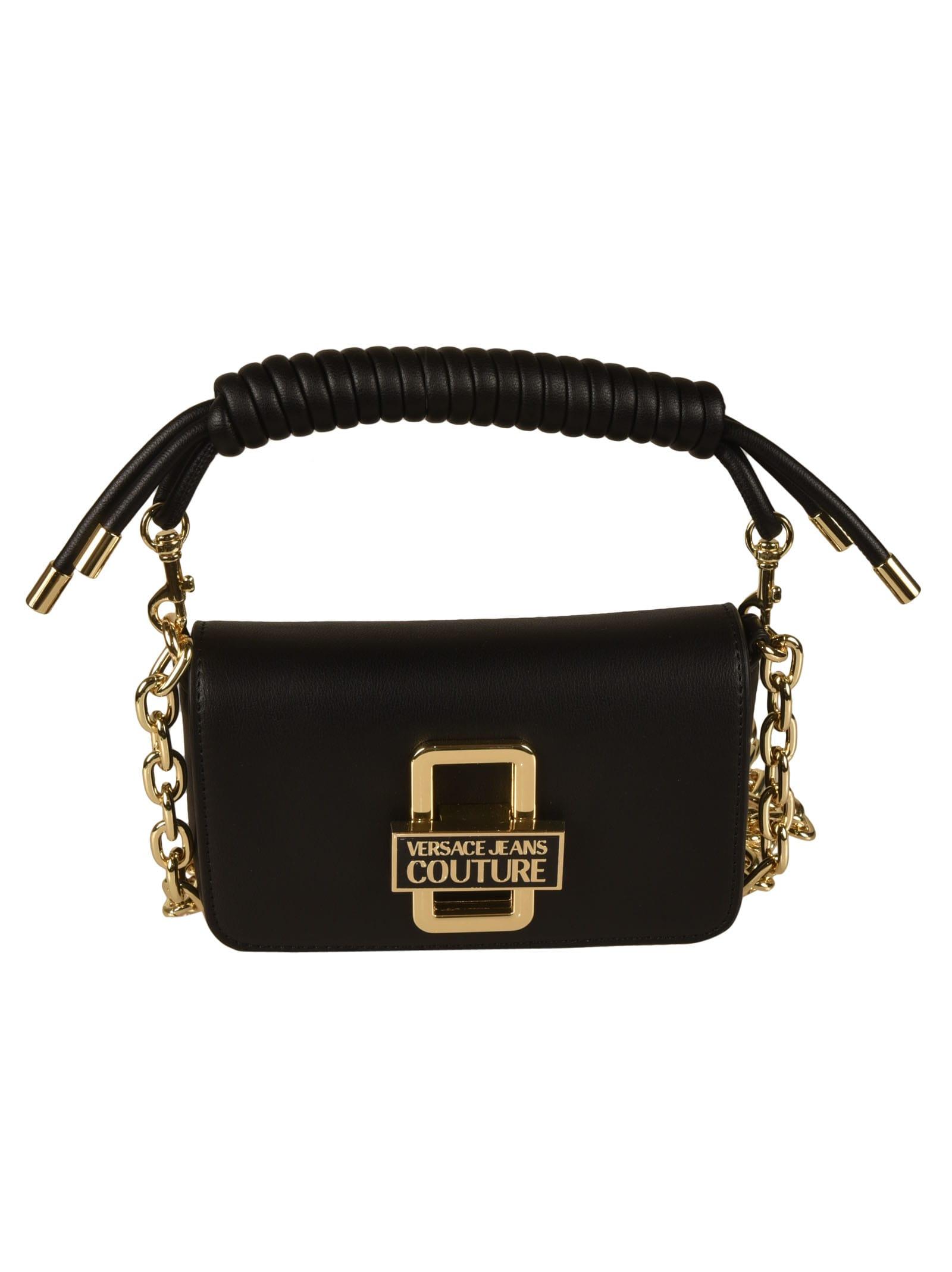 versace jeans couture handbag with chain