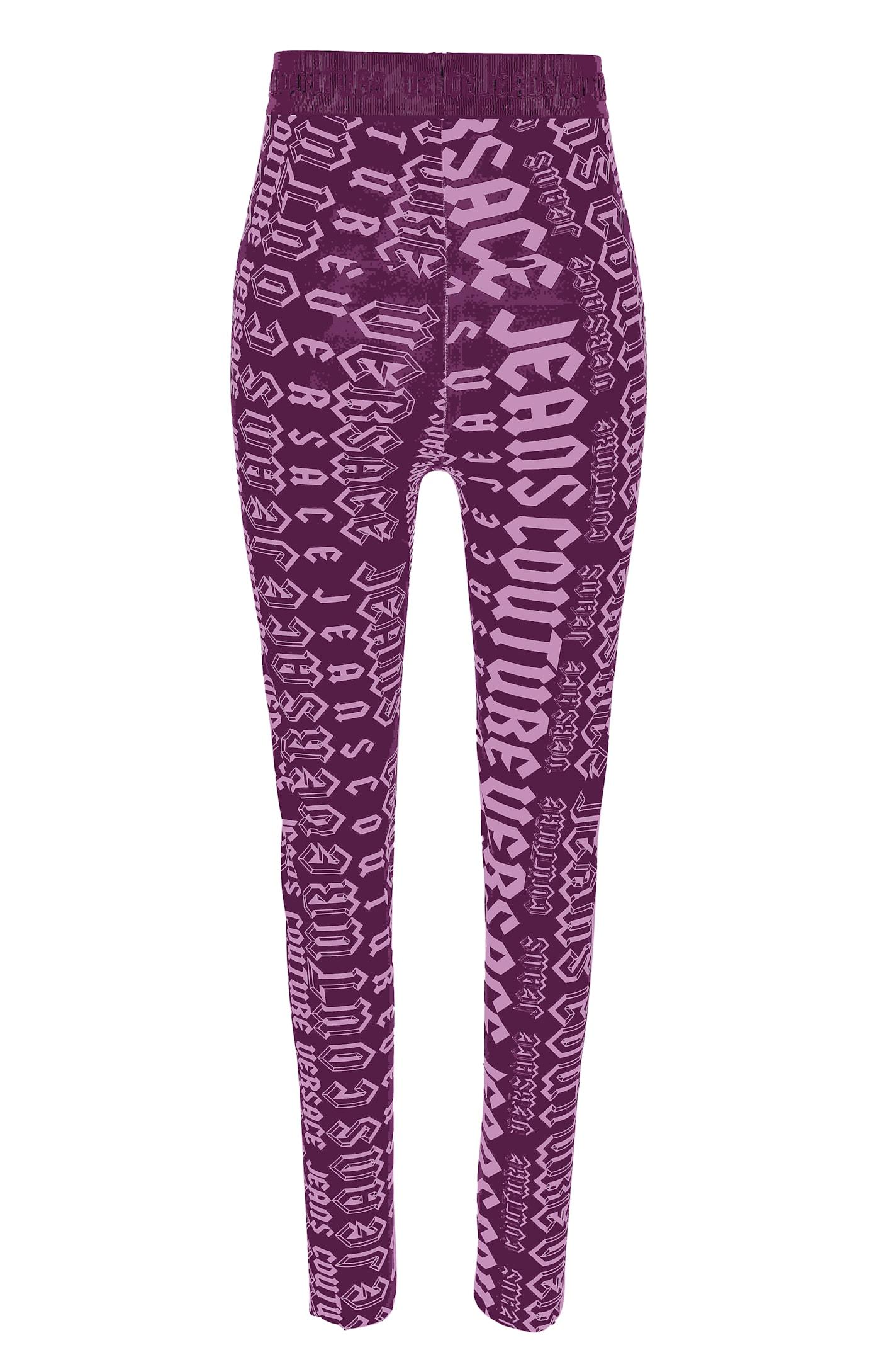 versace jeans couture leggings