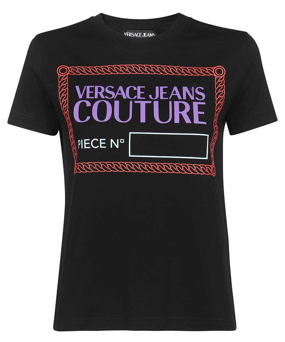 versace jeans couture logo cotton t-shirt