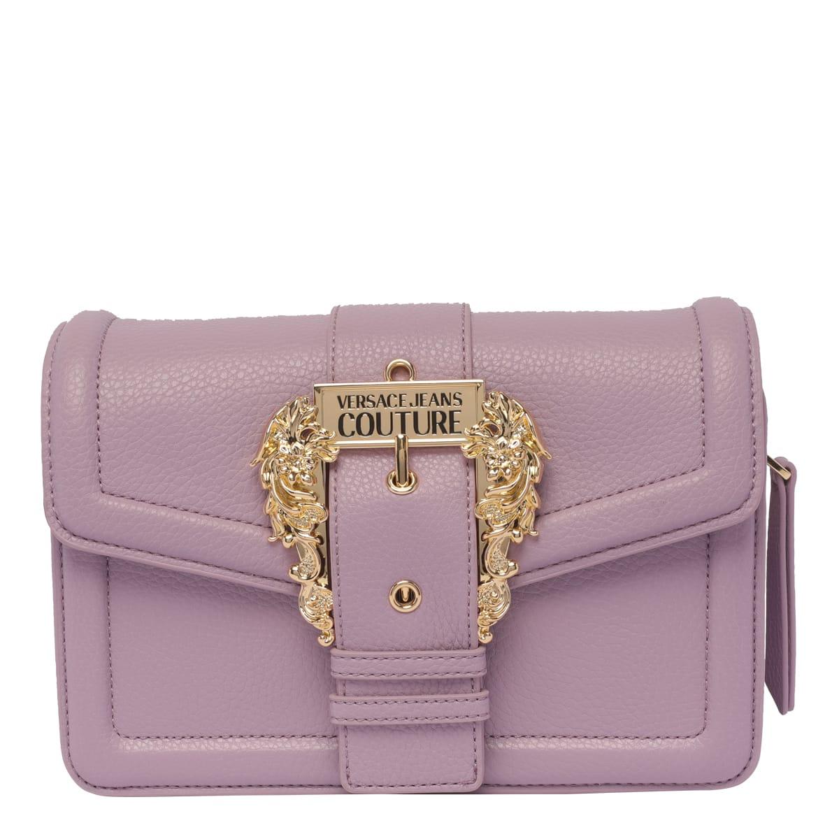 versace jeans couture logo couture crossbody bag