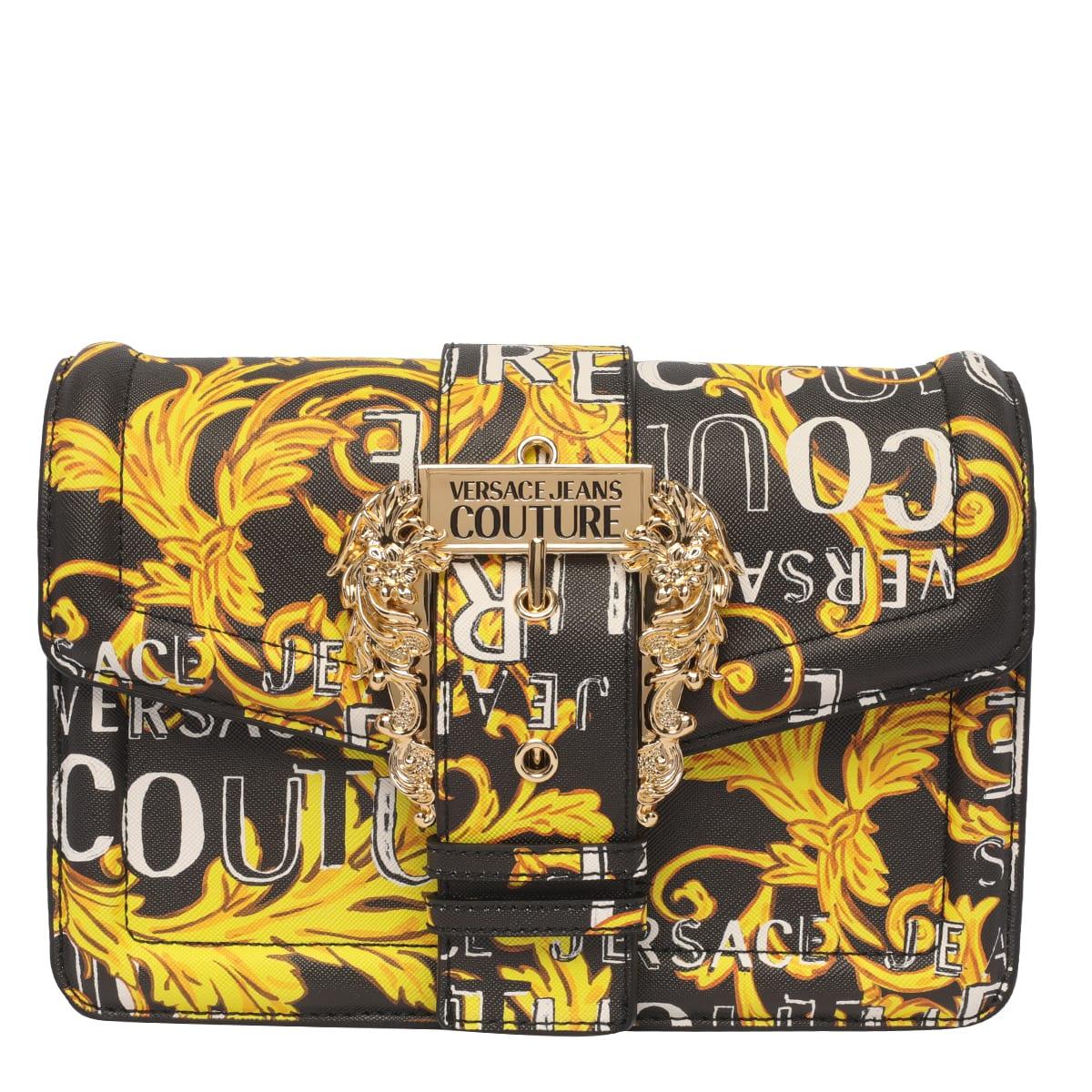 versace jeans couture logo couture saffiano