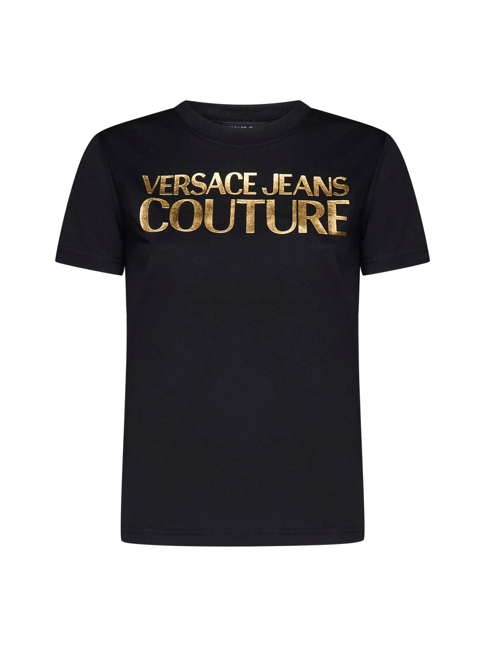 versace jeans couture logo t-shirt