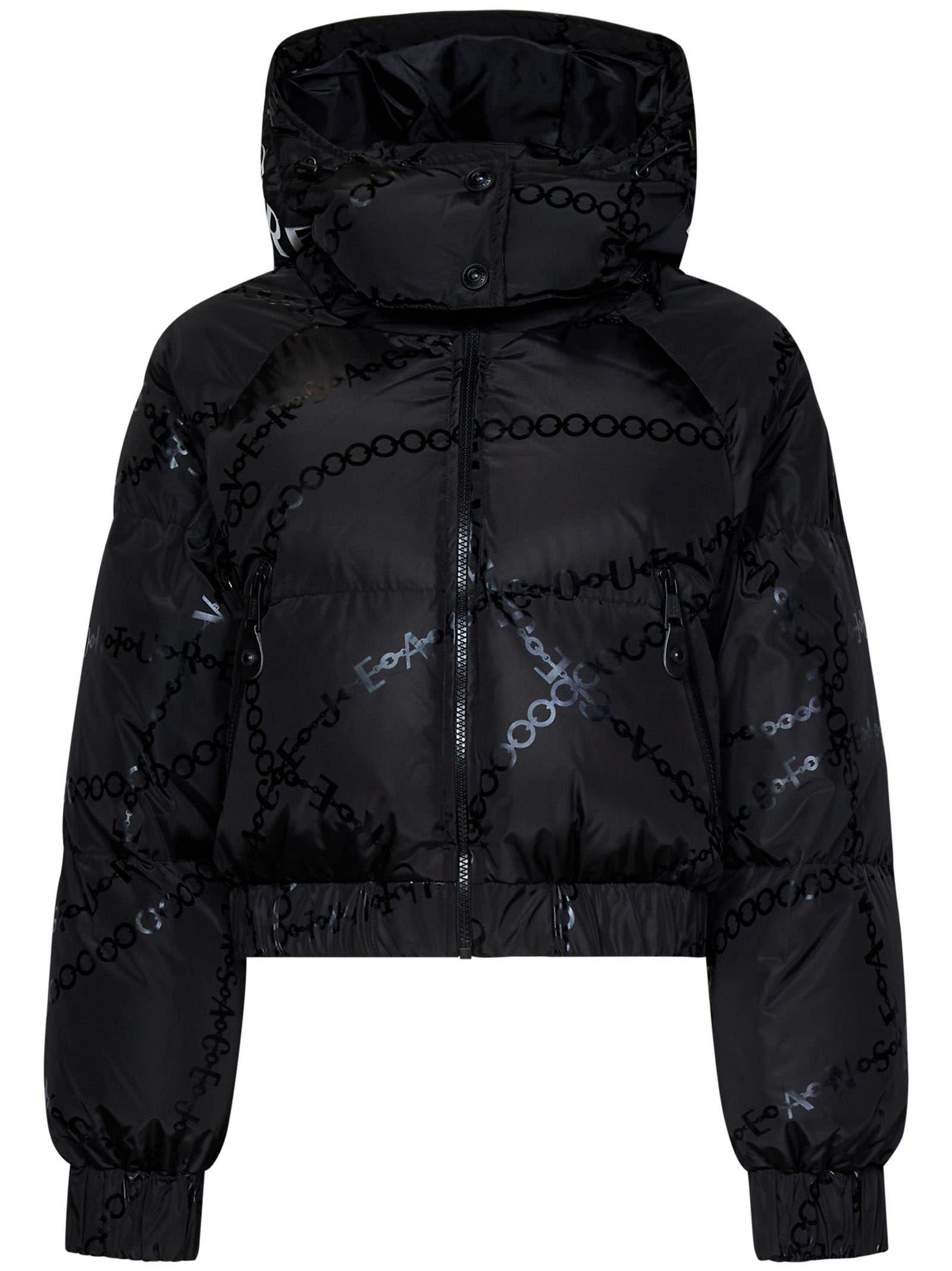 versace jeans couture necklace down jacket