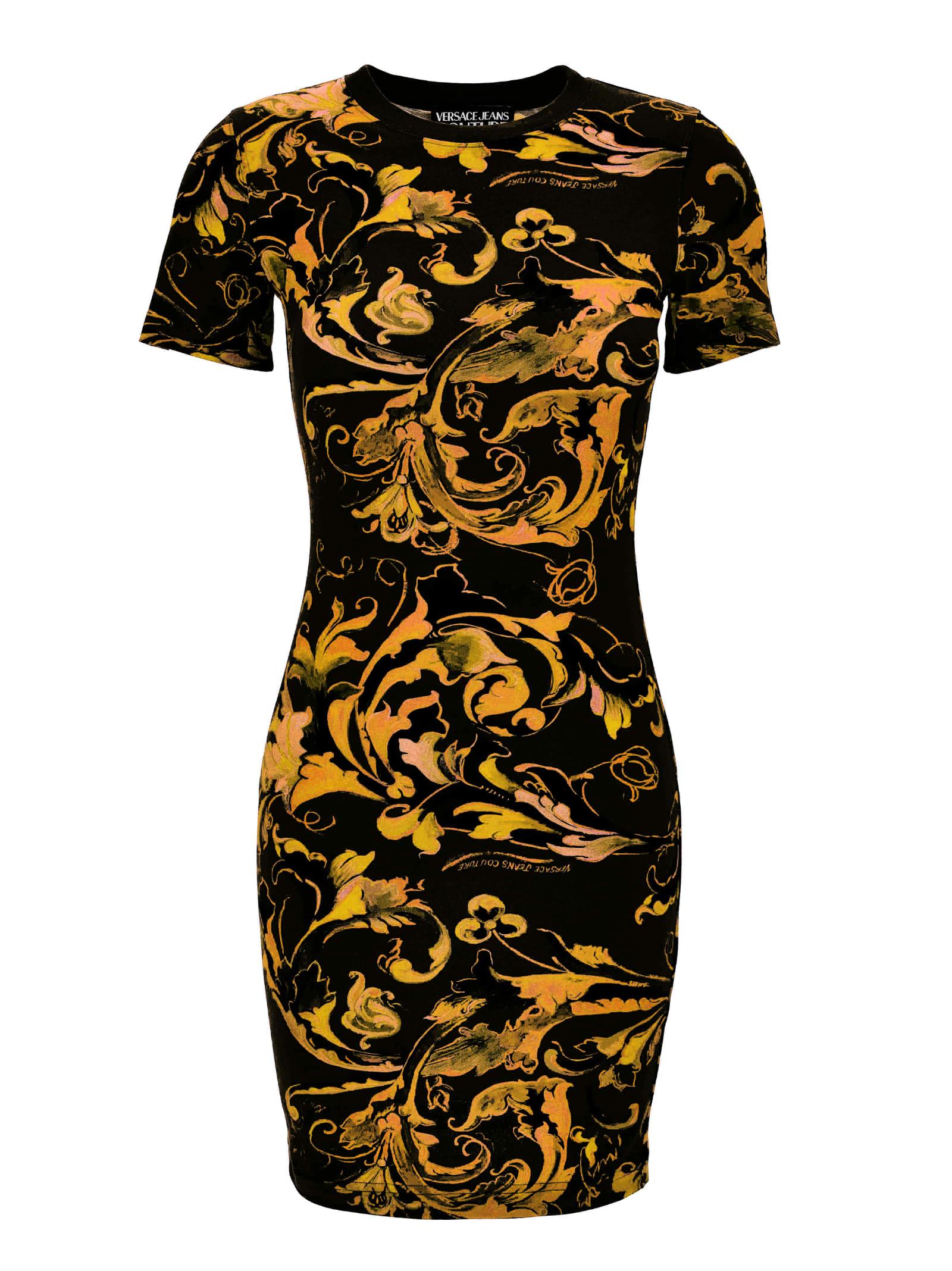 versace jeans couture pencil dress