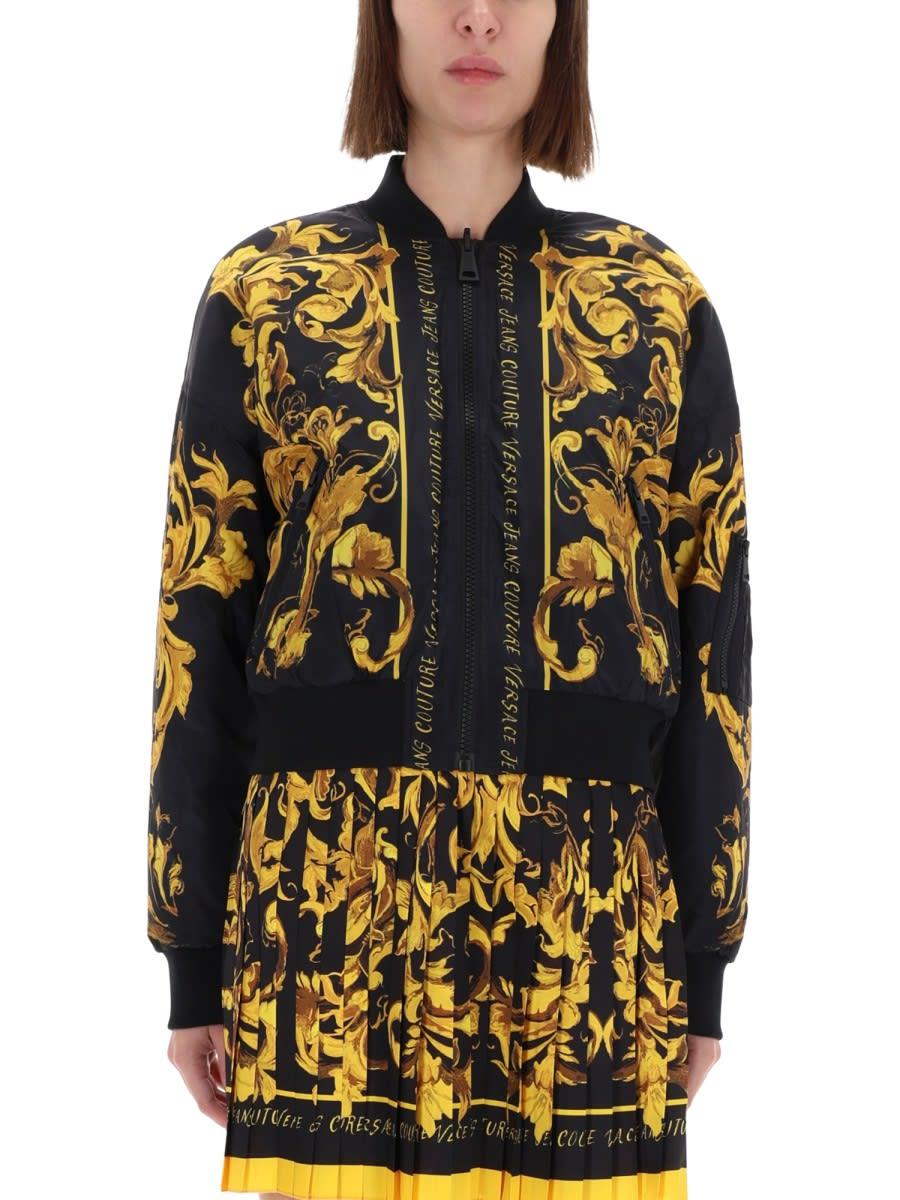 versace jeans couture porcelain baroque jacket