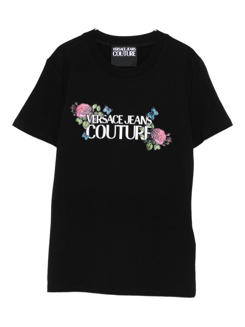 versace jeans couture printed t-shirt