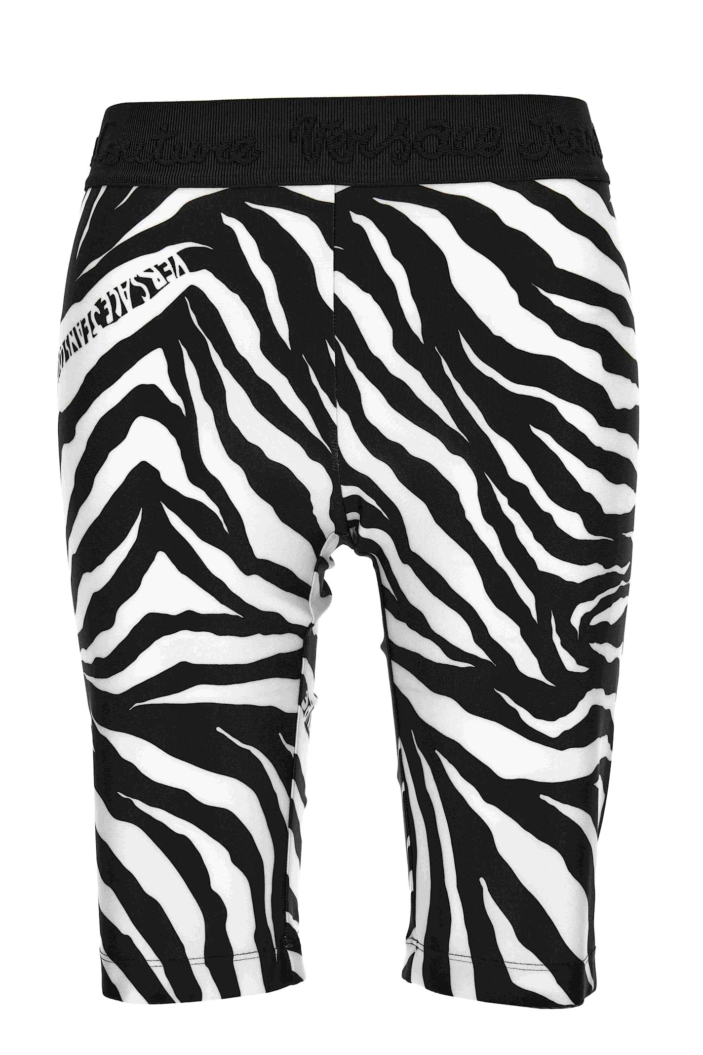 versace jeans couture short leggings