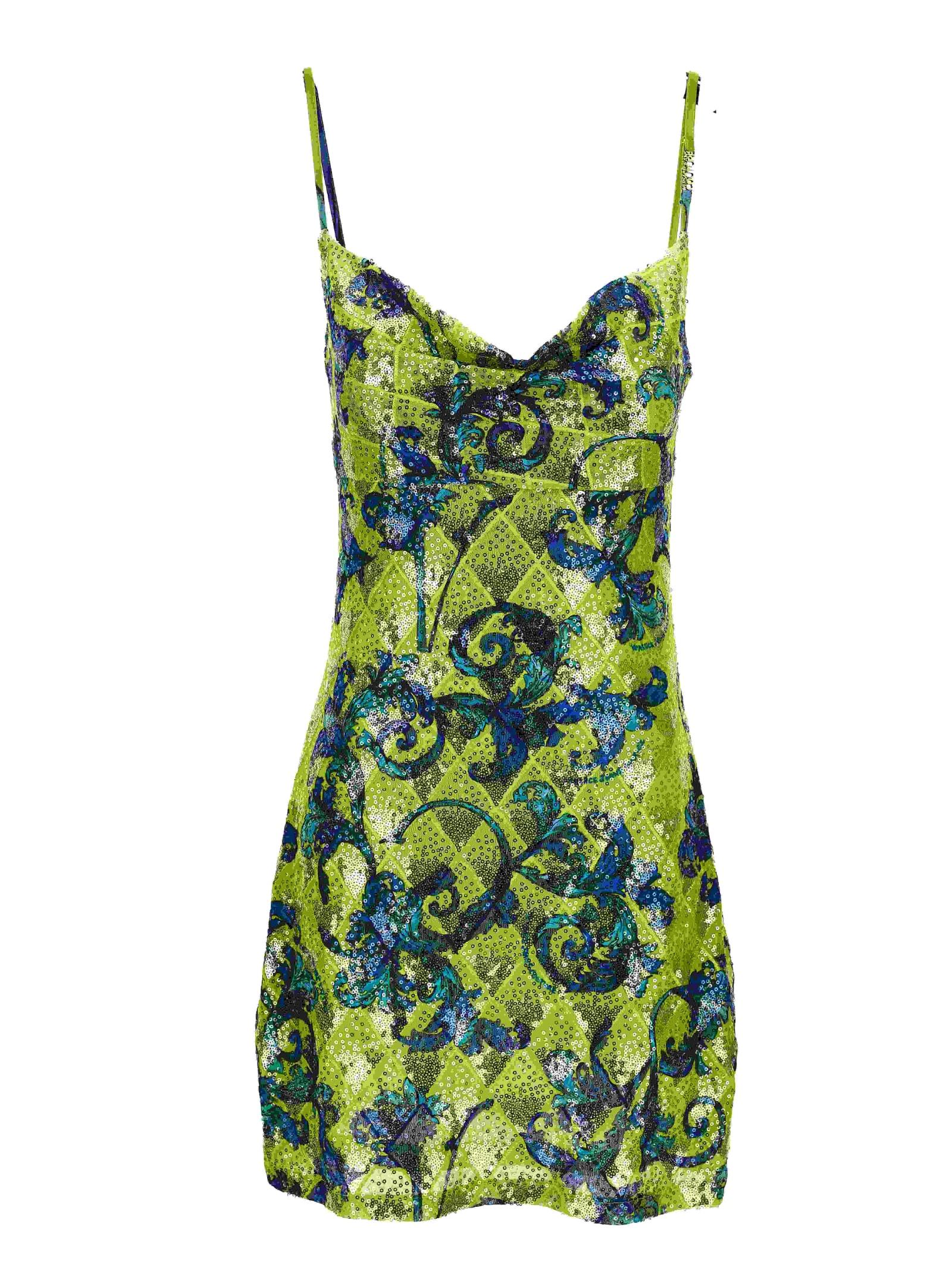 versace jeans couture sleeveless dress