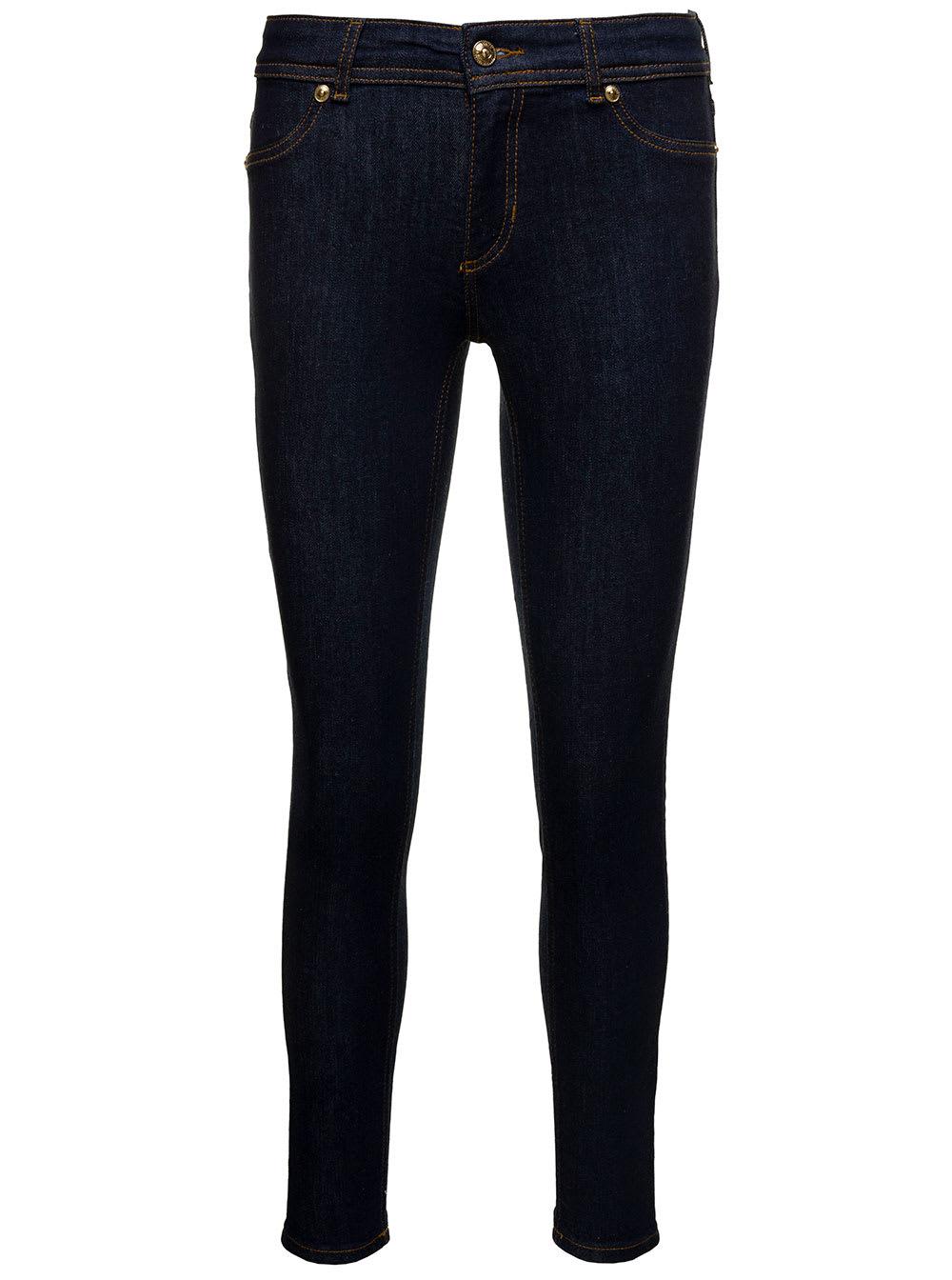 versace jeans couture straight leg jeans
