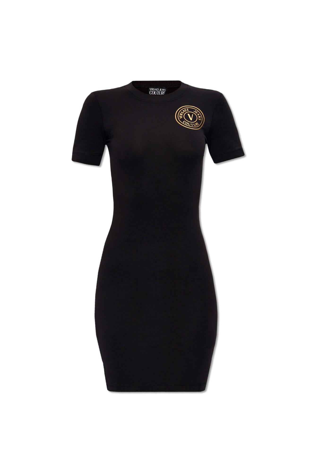 versace jeans couture t-shirt dress