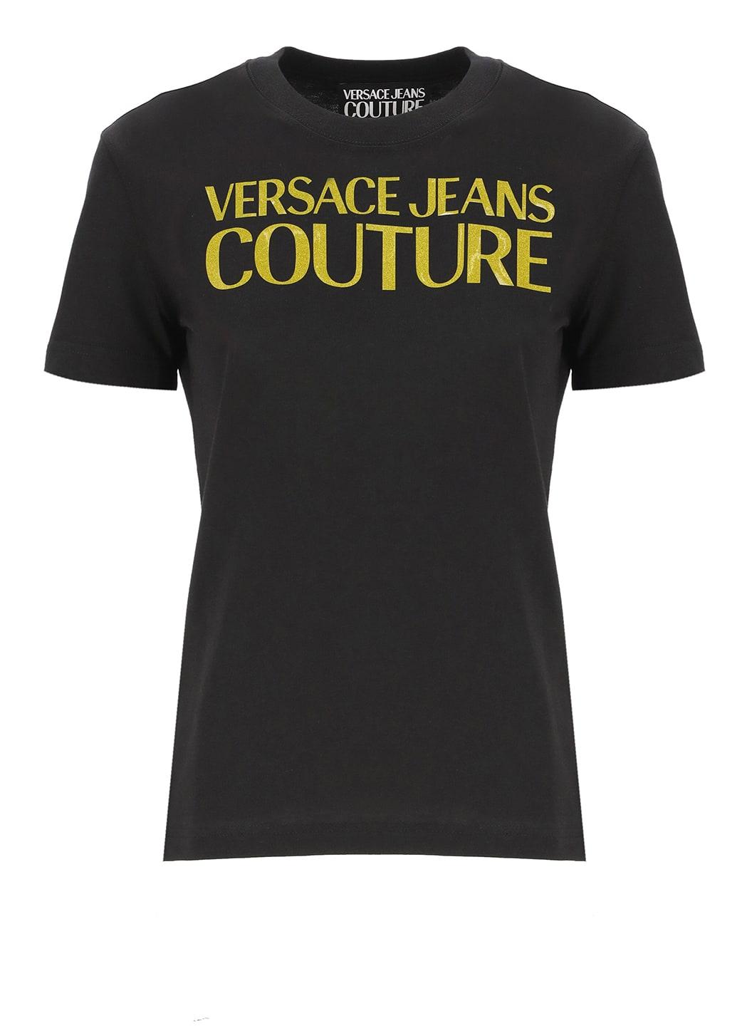 versace jeans couture t-shirt with logo
