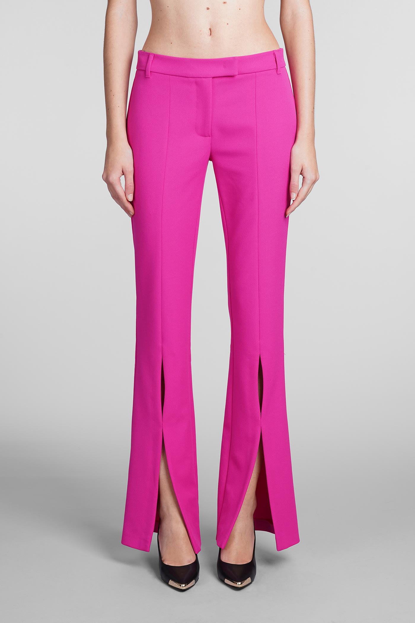 versace jeans couture tailored flare trousers