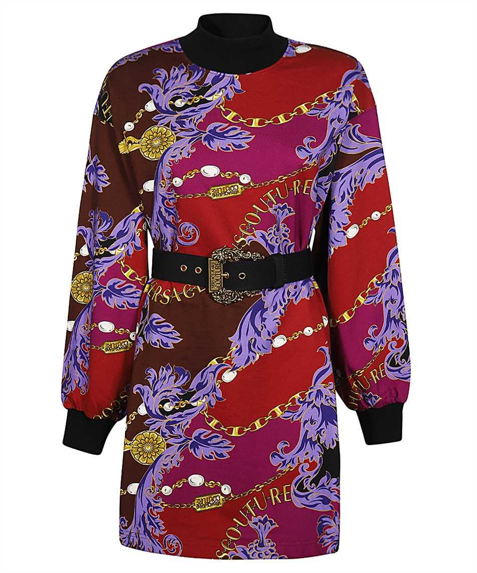 versace jeans couture turtleneck sweatdress