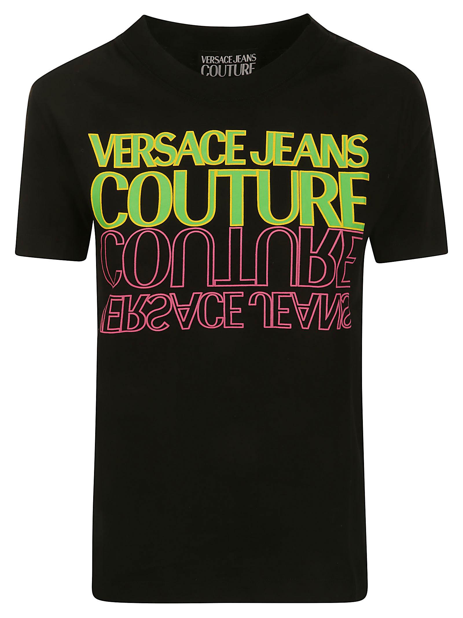 versace jeans couture upside down c t-shirt