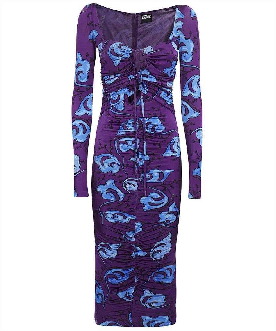 versace jeans couture viscose blend dress