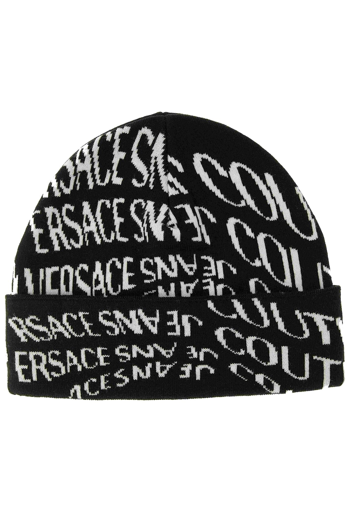 versace jeans couture womens beanie