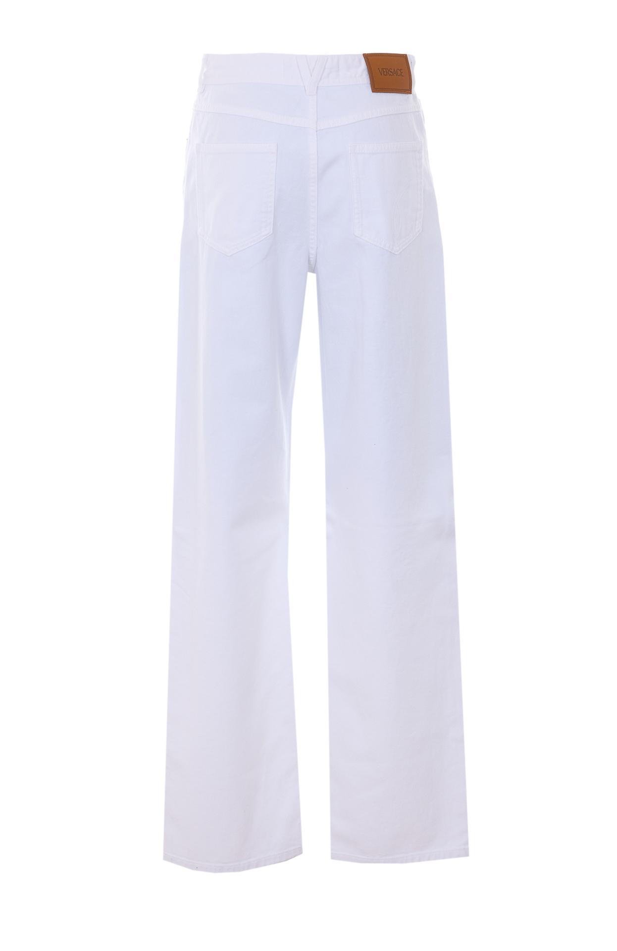 versace jeans white cotton - women