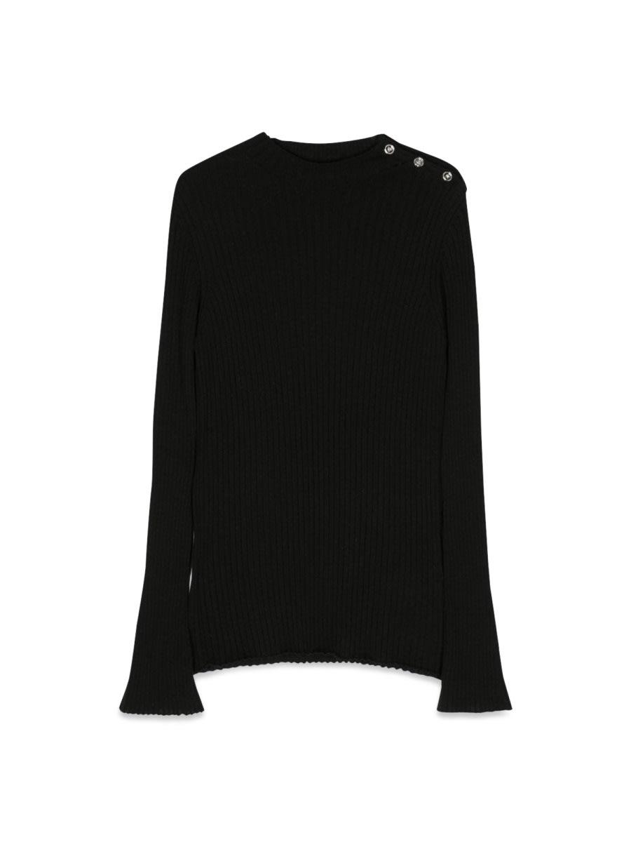 versace knit sweater rib series