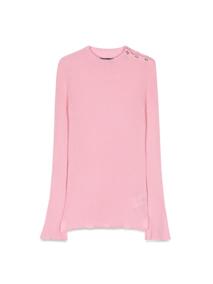 versace knit sweater rib series