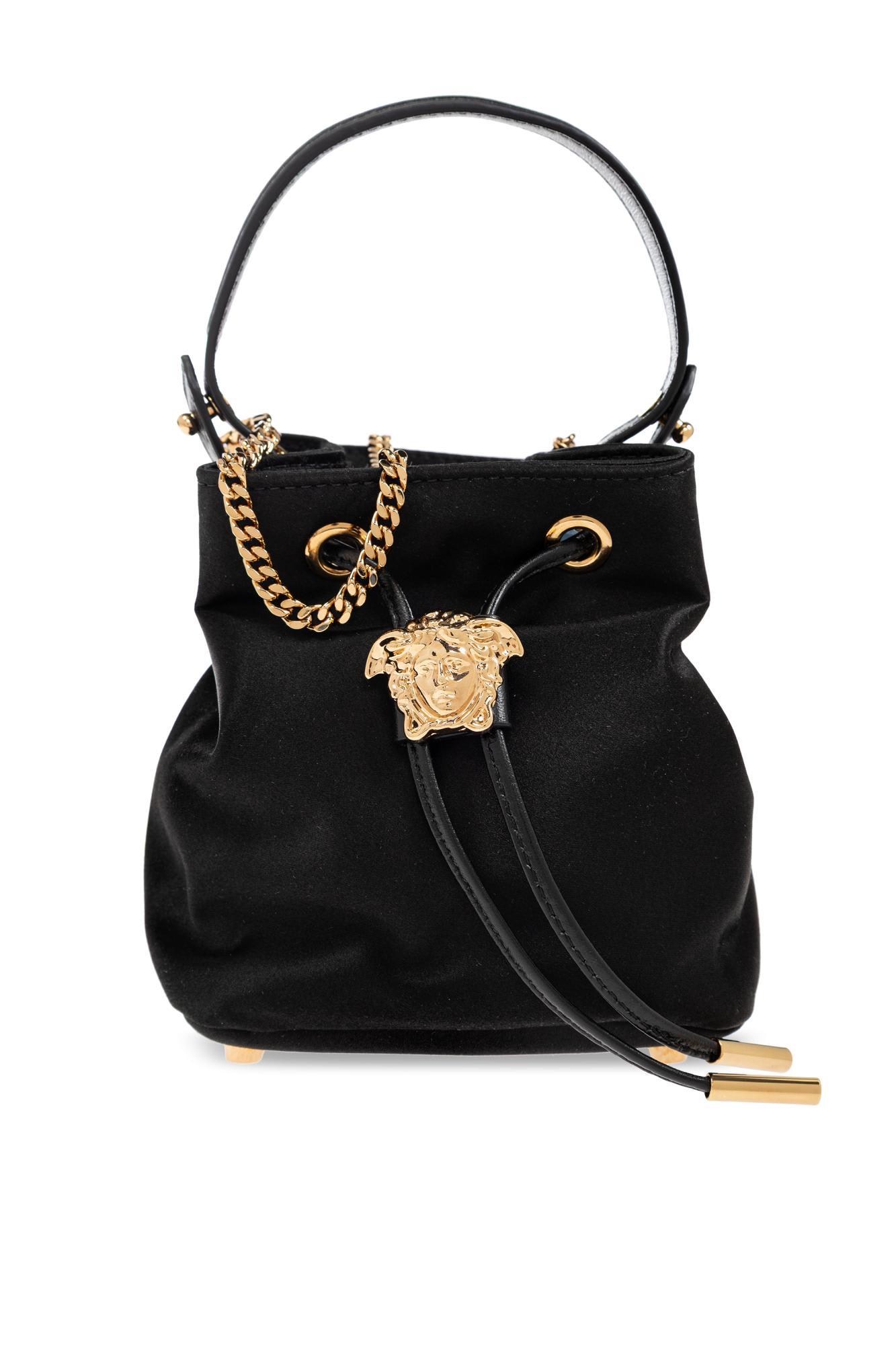 versace la medusa mini bucket-style handbag