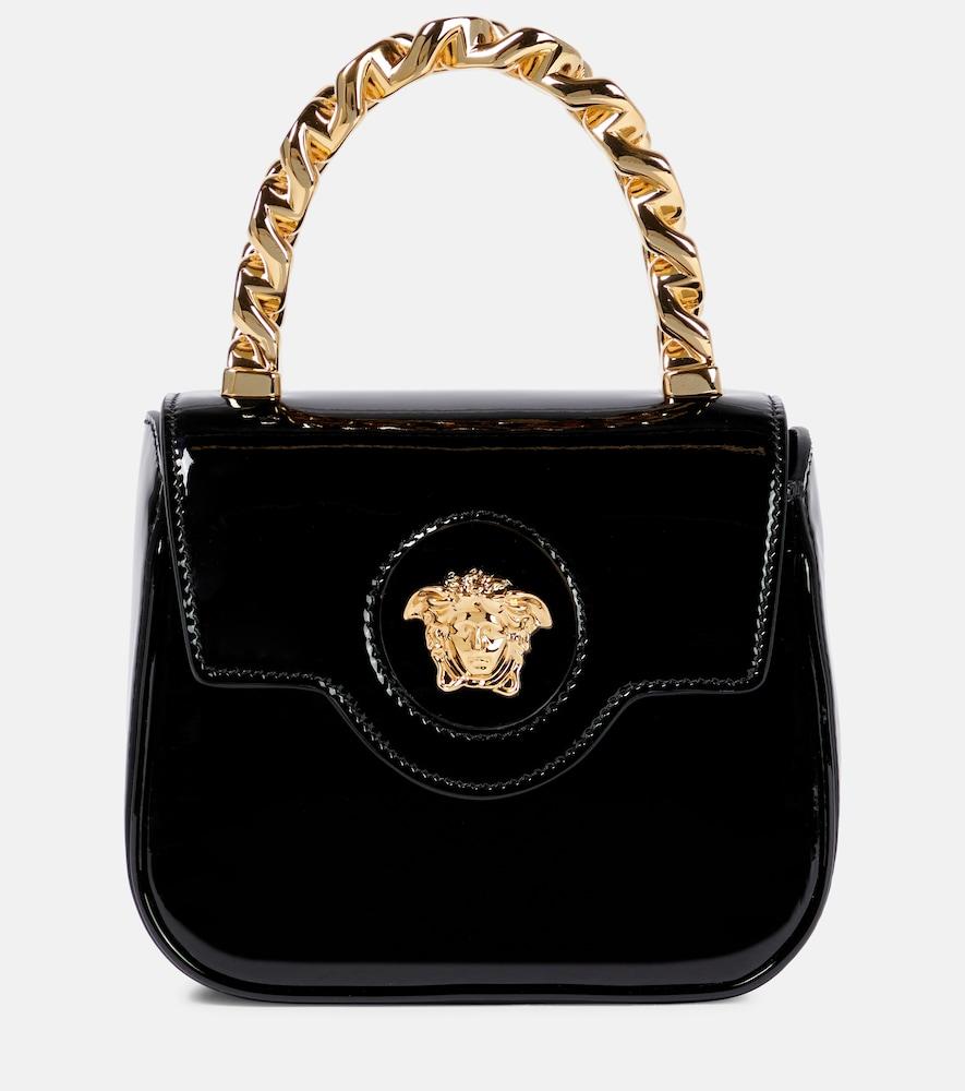 versace la medusa mini leather tote