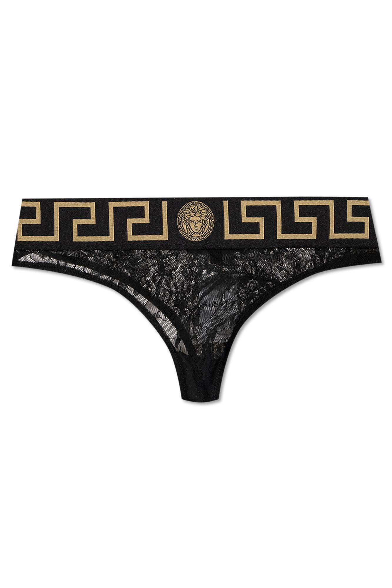 versace lace panties