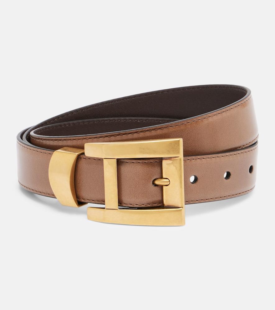 versace leather belt