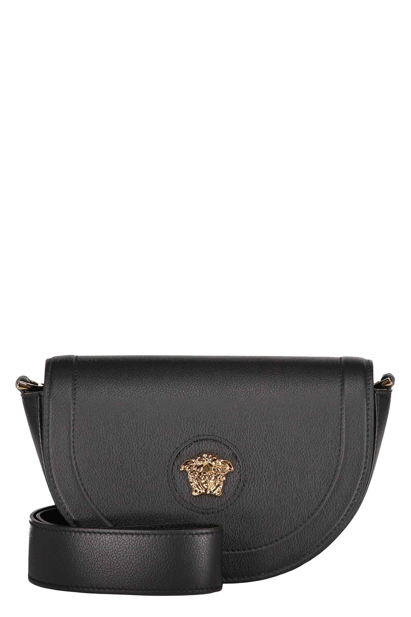 versace leather crossbody bag
