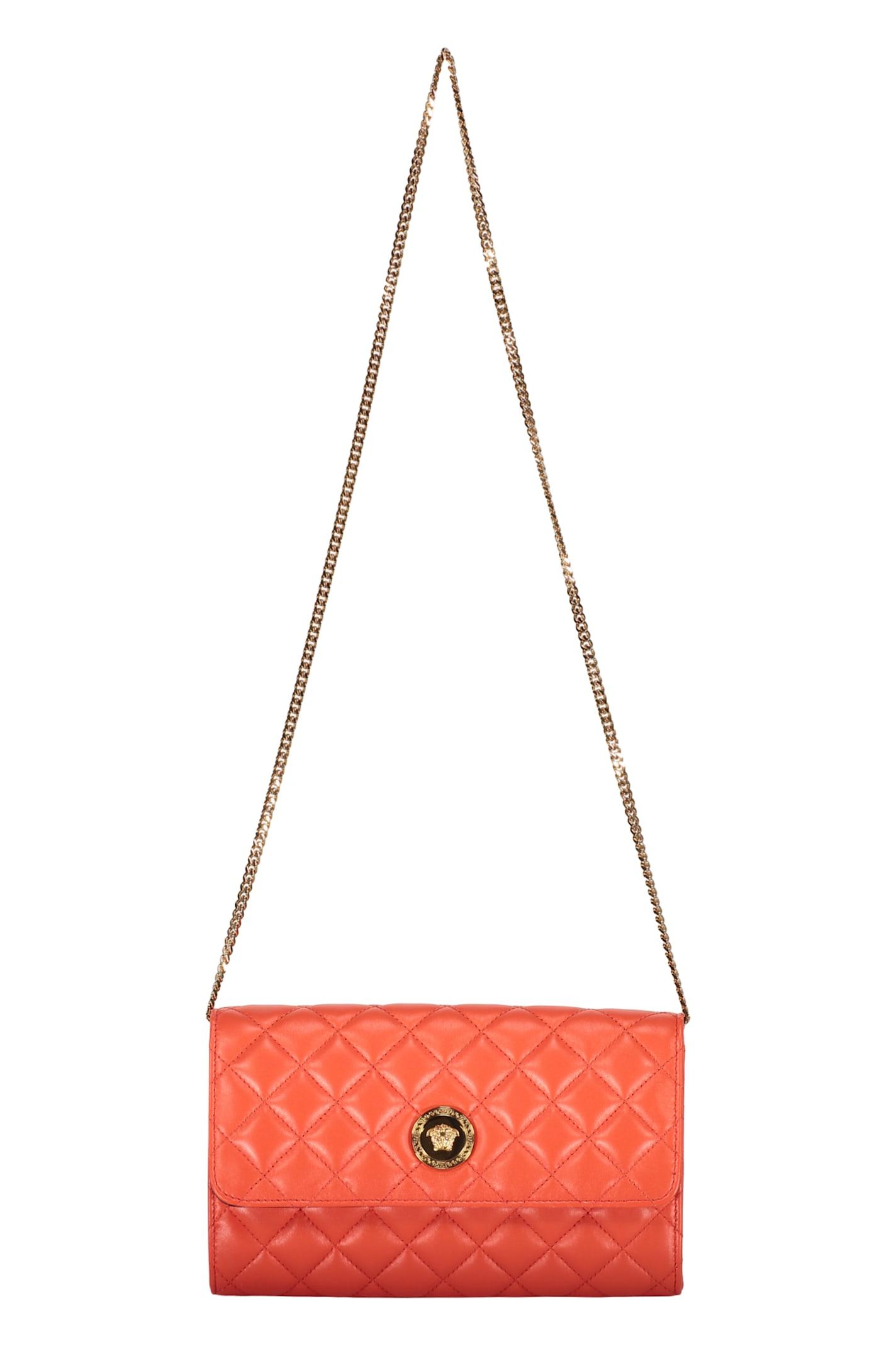 versace leather crossbody bag