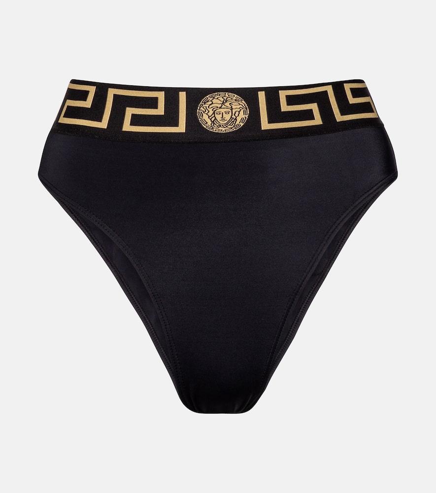 versace logo bikini bottoms