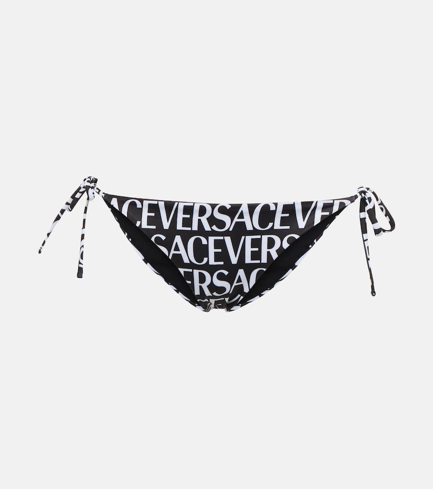 versace logo bikini bottoms