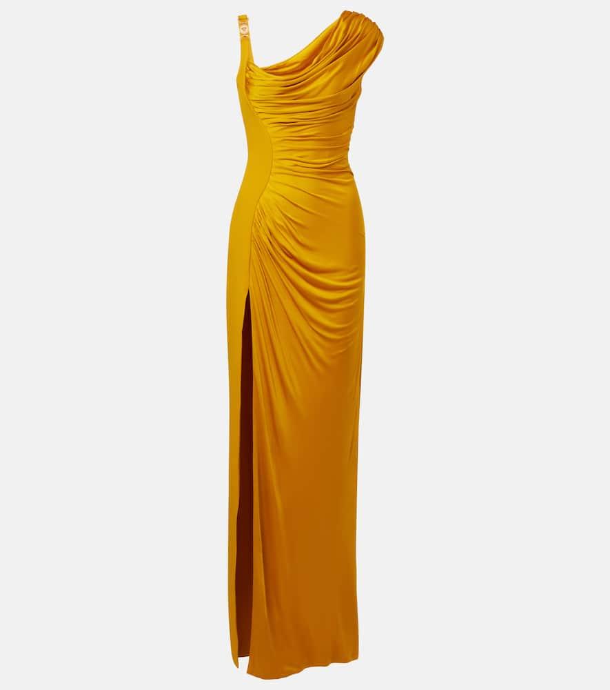 versace medusa '95 pleated gown