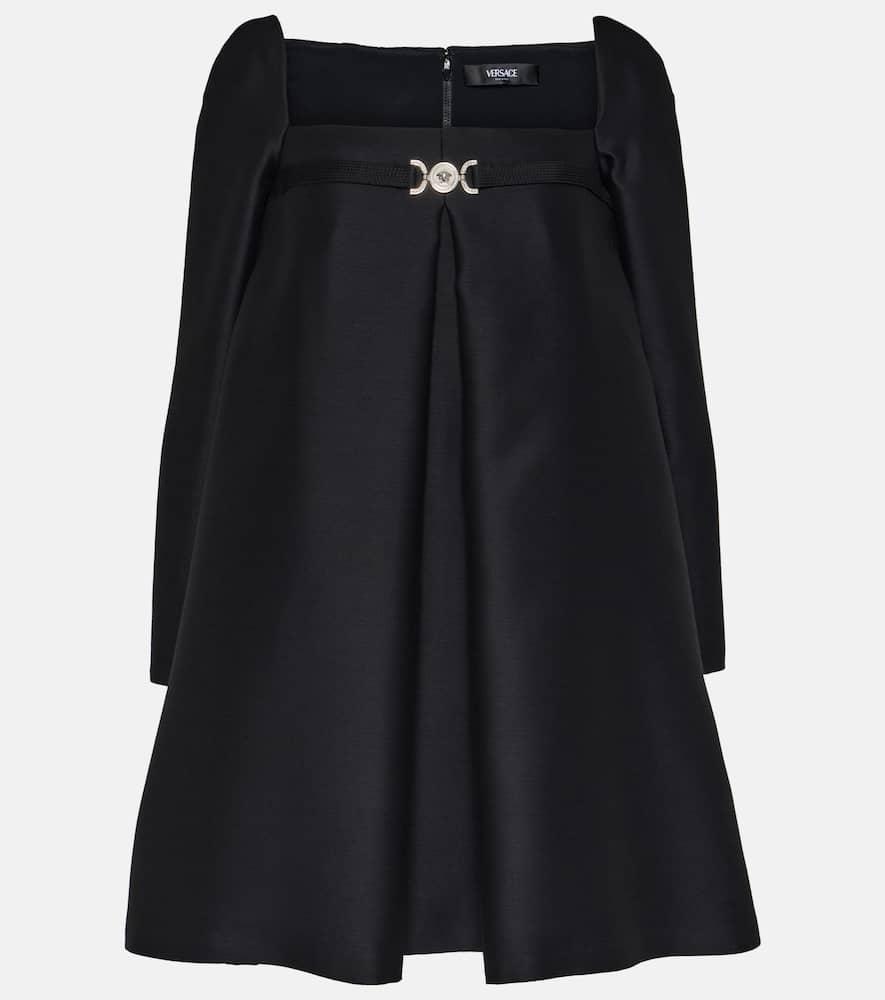 versace medusa '95 wool and silk minidress