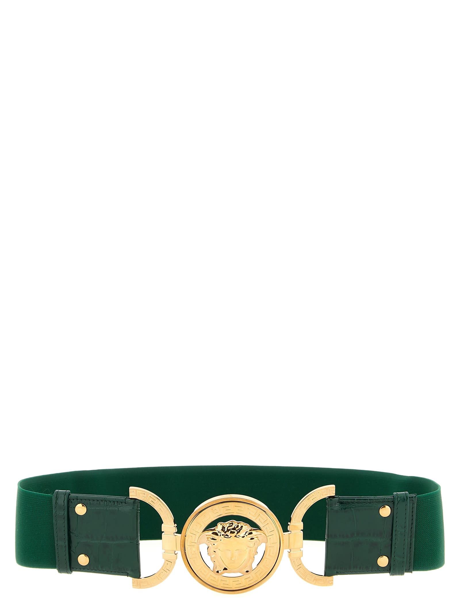 versace medusa 95 elastic belt