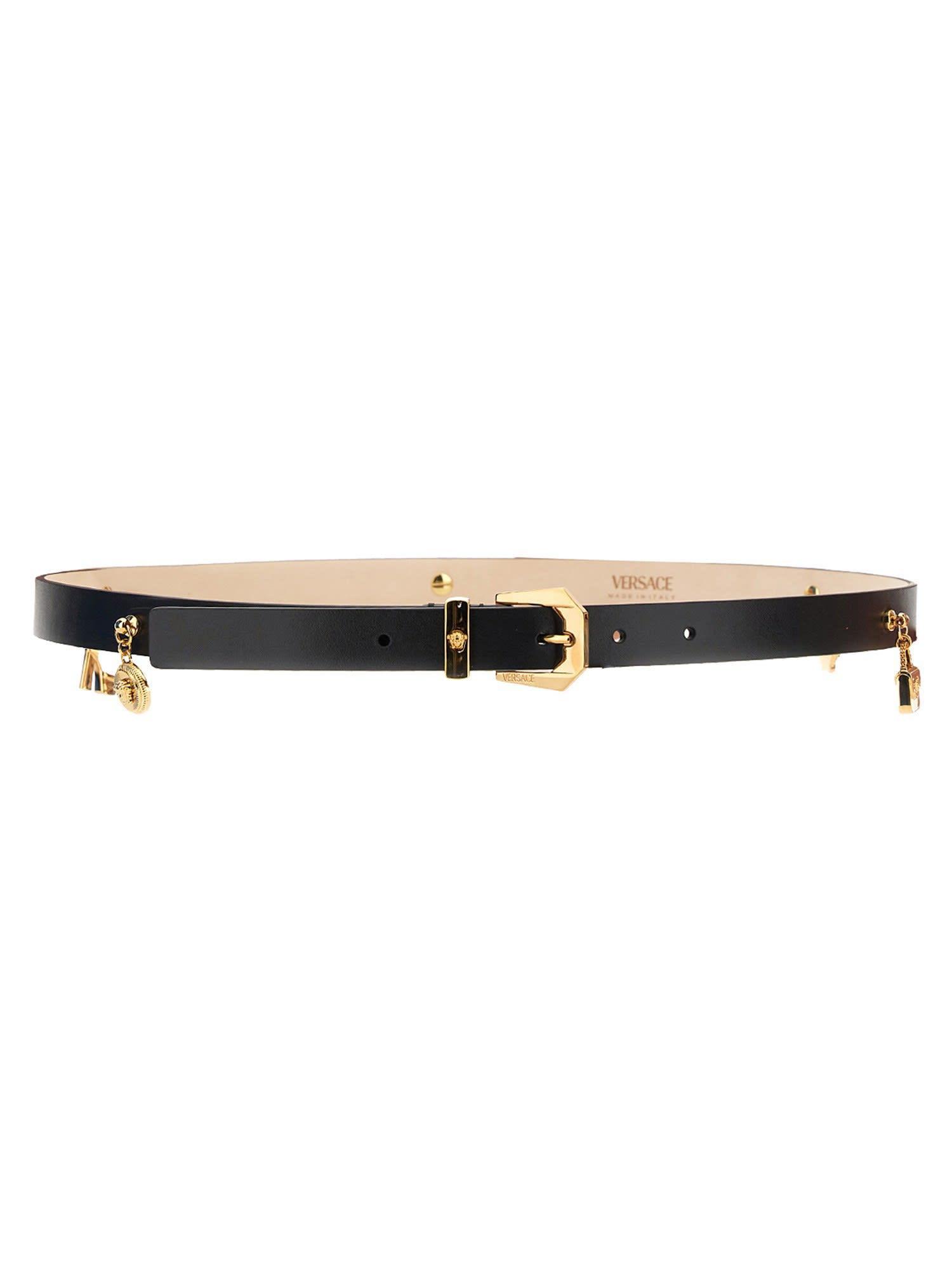 versace medusa heritage charms belt