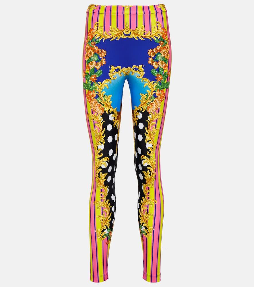 versace medusa palm springs leggings