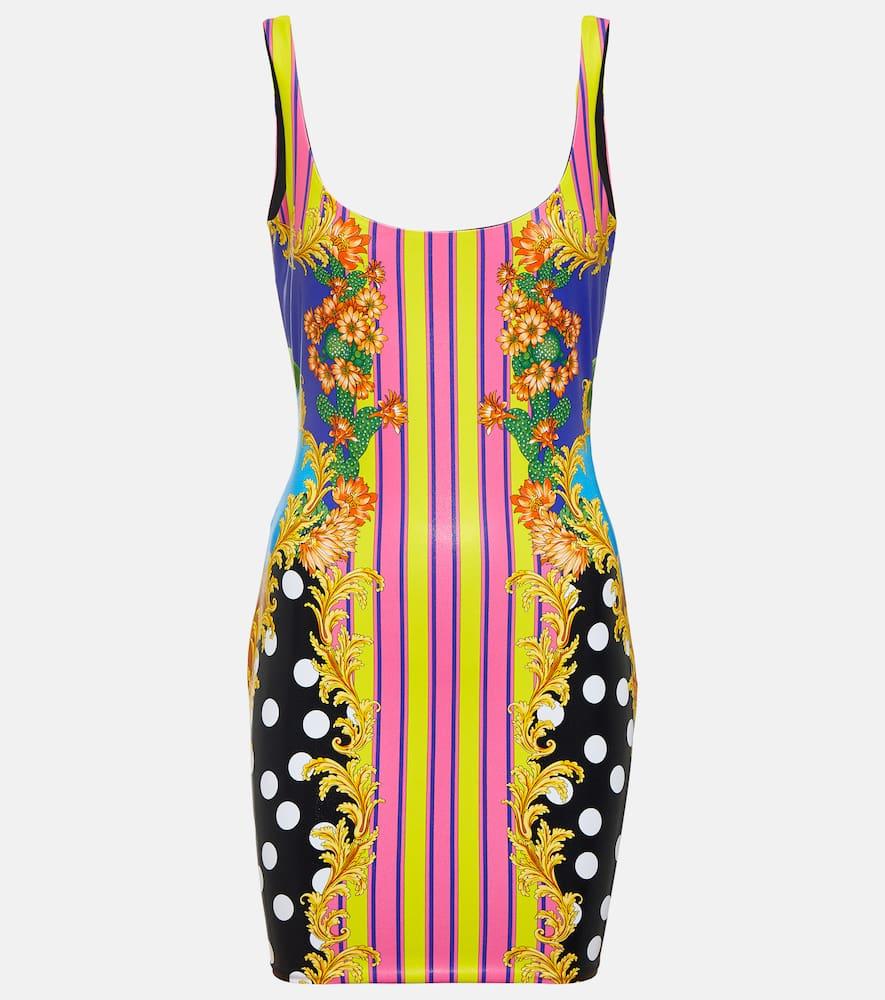 versace medusa palm springs minidress