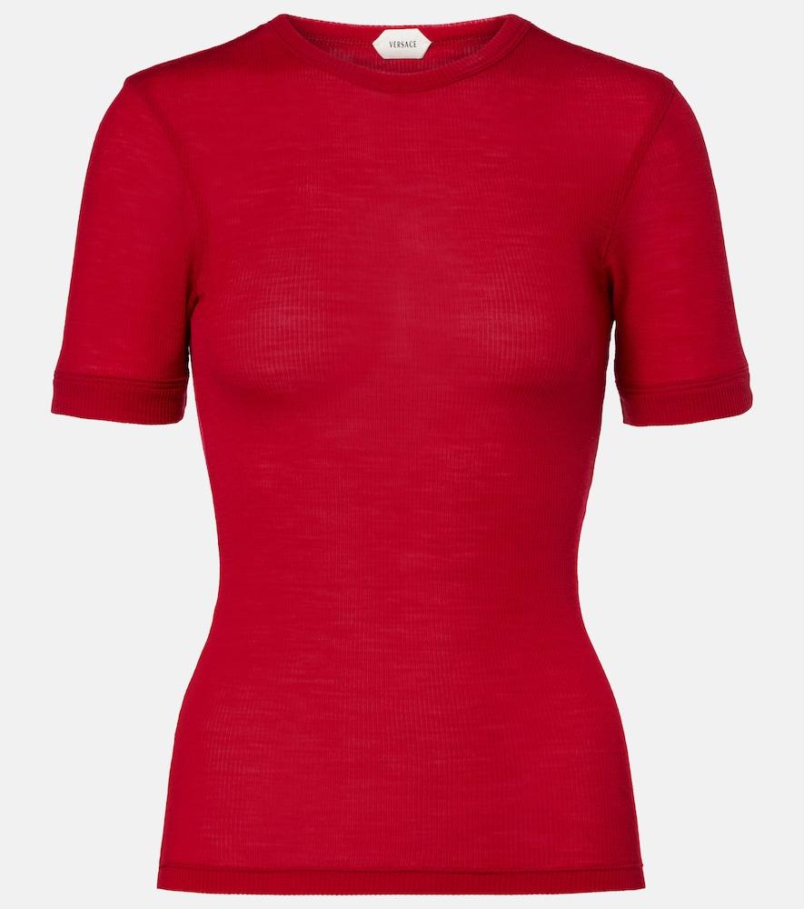 versace medusa virgin wool t